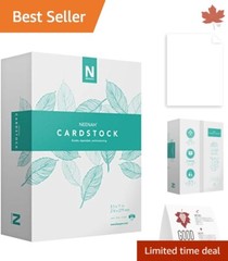 Vellum Bristol Cardstock – Lightweight, 325 Sheets, 67 lb – Fast Drying – Sheets