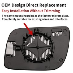 Passenger Side Mirror Replacement for Ford Explorer 2011 2012 2013 2014 2015 …