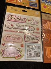 K&Company- Life’s Little Occasions Scrapbooking Stickers 4 Packs-New