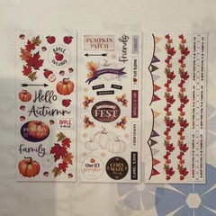 Creative Memories FALL FUN BUNDLE- BRAND NEW! DIFFERENT MATCHING COLLECTIONS-NEW