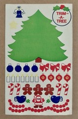 Vintage Sandylion Maxi Activity Stickers – Tree, Bear, Van, Picnic