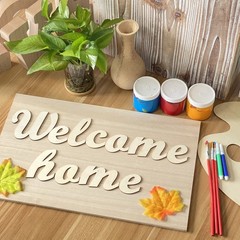3 Inch 284 Pieces Wooden Letters Unfinished Wood Letters for Crafts Cursive A…