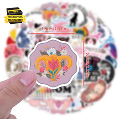 Taking Care of Pregnant Women Stickers for Water Bottle Laptop Notebooks Phones