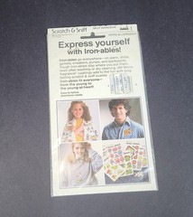 New Vintage 1983 Bunny Puppy+ 80s Scratch & Sniff Iron-ables Mark 1 Chicago ILL