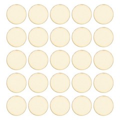 100 Pcs Unfinished Wood Circles 1.25 Inches Small Round Wooden Discs Wood Pie…