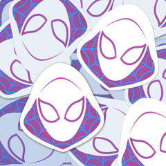 Spider-Gwen Sticker Spider-man Avengers Endgame Marvel Decal spiderverse Gwen