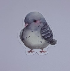 Cute Baby Pigeon Animal Sticker Vinyl Decal Journal Wall Fun Art Decor Tc9