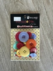 Fancy Pants Designs Rusted Sun Scrapbook Lot Paper Stickers Ribbon Buttons Tags