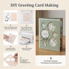 Metal Die Cuts for Card Making, Carbon Steel Die Cuts for Scrapbooking