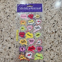 Stickopotamus Sticker Bundle Photo Captions and Vellum Sticker Sheets NEW