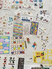Huge Lot Of Various Vintage Scrapbooking Stickers Various Name Brands