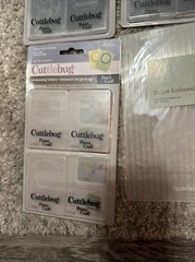 Cricut Cuttlebug Embossing Lot Close To My Heart Princess Circles Winter Jelly