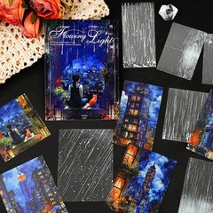 15Pcs Weather City Town Home PET Stickers Journal Card Album Scrapbooking Crafts