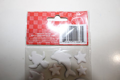 Foil Puffy Baby Sea Animals Sea Horse Dolphin Angle Fish Sea Turtle Scrapbooking