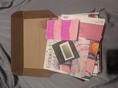 Junk Journal Mystery Box Of Color Swatches, Magazine Pages, Etc
