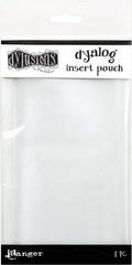 Ranger Reaveley s Dylusions Dyalog Insert Pouch Clear 25 Inch 25X8 Functional