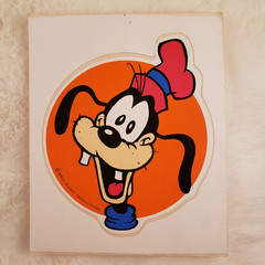 Vintage 70s 80s 90s Walt Disney Park Sticker Lot Mickey Mouse, Donald, Goofy