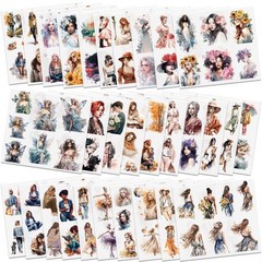 People Scrapbook Sticker Set (30 Sheets, 236 Assorted Pieces) – Journaling Sc…