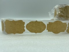 Gift Tags Labels 300pcs Natural Kraft Blank Labels For Crafts Gifts Jars 2”x3”