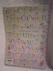 K and Company Brenda Walton Die Cut Alphabet / Numbers Stickers (choose one set)