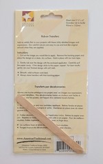 Baby Baptism Rub-On Transfers For Scrapbooking by American Traditional Designs