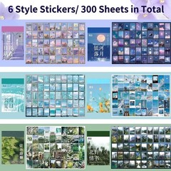 12 Set Washi Sticker Journaling Supplies – 600 Pieces
