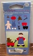 Mini Paperkins On-The-Go Greg Adhesive Paper Doll Kit pkm5032