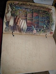 Bookworm Junk Journal Scrapbook USA Seller