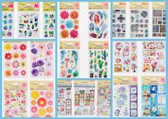 1299+ Lot of Scrapbooking Stickers Assorted Brands Mixed Themed Card Making DIY