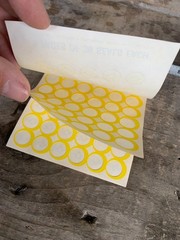 Standard Publishing Stick N Sniff lemon-scented stickers Smiley Face