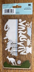 RARE Jolees Sydney Australia Koala Bear Surfing Kangaroo Beach Scrapbook Sticker