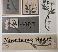 Pebbles Inc Always and Forever Cardstock Stickers Tidbits Words Quotes Titles