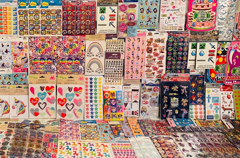 Sale! Sticker Lot GIRLY STUFF All Themes & Age JoJo HALLMARK Kid Squad 998+