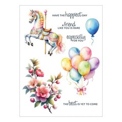 Spellbinders – Happiest Day Rub-On Sheets, SCSR-009