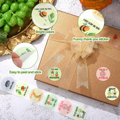 1000 Pcs Kudos Appreciation Stickers Retro You Are Awesome Thanks for Being Amaz