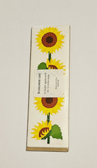 Mrs. Grossman’s Stickers Lot of 12 Strips ~Sunflower~ Sunflowers RARE HTF