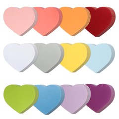 144 Pieces Heart Cutouts Paper Hearts 6 Inches Heart Shaped Cards Large Heart…