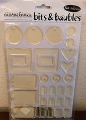 2 Packs Creative Imaginations Bits & Baubles Paper Crafting Embellishments #148