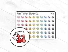1078~~ Family Game Night Planner Stickers.