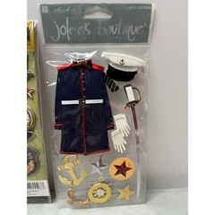 Lot of 2 Marine Stickers K& Company Army Grand Adhesives & Jolee’s Boutique Mari