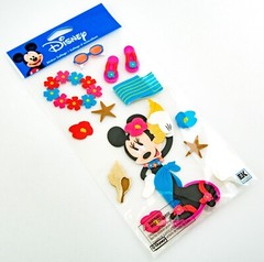 Jolee’s Boutique Sticker Collage Disney Mickey Collection Tropical Minnie Mouse
