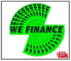 Versa Tags Dealership Stickers 12 Pack of We Finance Stickers Car Lot Windshield