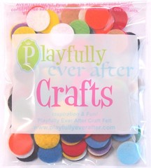 Playfully Ever After Mixed Color Assortment of 1 Inch – 100pc, multicolored