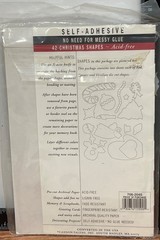 Vintage Canson Self-Adhesive Paper Shapes Die Cut Scrapbooking Crafts 706-2045