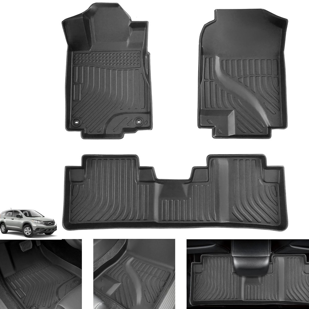 Floor Mats for Honda CRV 2012 2013 2014 2015 2016, ONLY Fit for LX/SE/EX & No…
