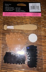 Provo Craft STAND-OUTS Baseball Mitt Bat Ball Shoes Sports Scrapbook Stickers 3D