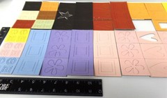 SCRAPBOOKING CHIPBOARD ACCENTS CRAFT SUPPLIES MIXED COLORS & SHAPES #T03