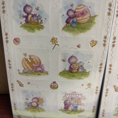 Vintage American Greetings Easter Chick Stickers 20 Sheets 5 Packages