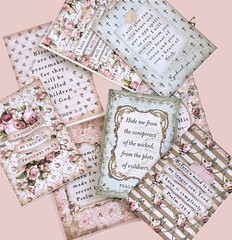 Vintage Style Victorian Bible Verse Cards Inspirational Faith Crafts