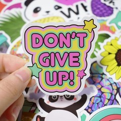 Cute Decals Bulk 200 Pcs Aesthetic Stickers for Kids Water Bottles and Laptops